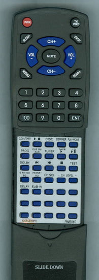 PANASONIC N2QAGB000018 Replacement Remote
