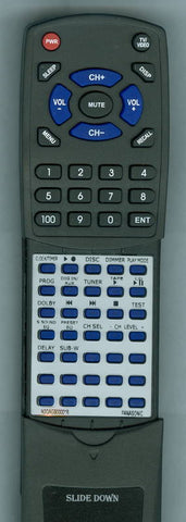 PANASONIC N2QAGB000018 Replacement Remote