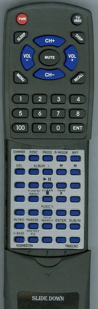 PANASONIC SAAK640S Replacement Remote