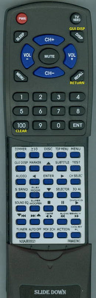 PANASONIC SADK10 Replacement Remote