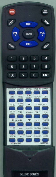 PANASONIC SCPM29S Replacement Remote