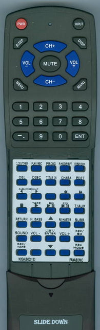 PANASONIC SCPM71SD Replacement Remote
