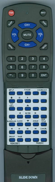 PANASONIC DVDLX9 Replacement Remote