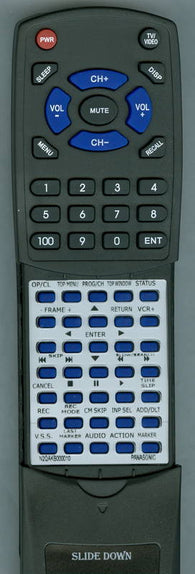 PANASONIC DMRT2020 Replacement Remote