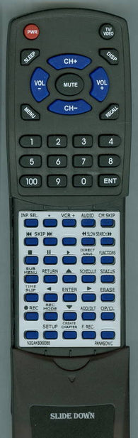 PANASONIC DMRES20P Replacement Remote