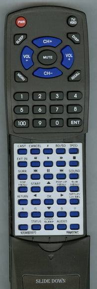 PANASONIC N2QAKB000072 Replacement Remote
