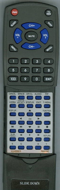 PANASONIC DMPBD85K Replacement Remote