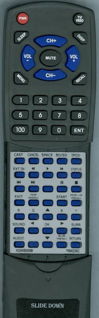 PANASONIC N2QAKB000089 Replacement Remote