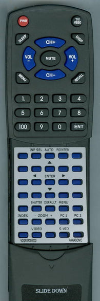 PANASONIC RTN2QAYA000002 Replacement Remote