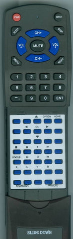 PANASONIC RTN2QAYA000217 Replacement Remote