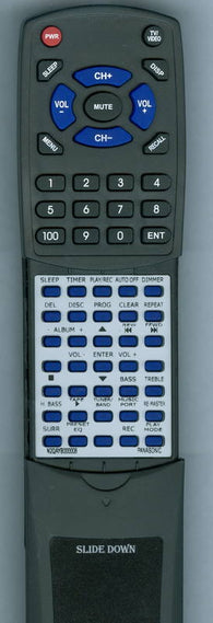 PANASONIC SCPM53 Replacement Remote