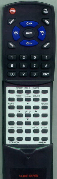 PANASONIC PTAX100 Replacement Remote