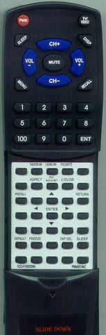 PANASONIC PT-AX100U Replacement Remote