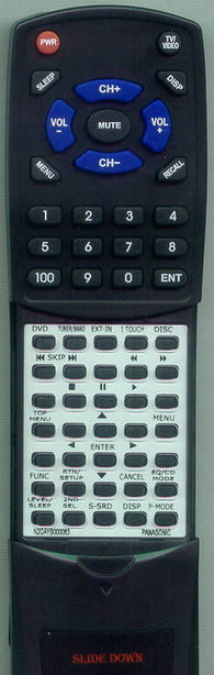 PANASONIC SCPT650 Replacement Remote