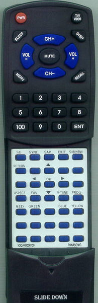 PANASONIC TH42PZ77U Replacement Remote