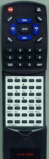 PANASONIC TH42PX75U Replacement Remote