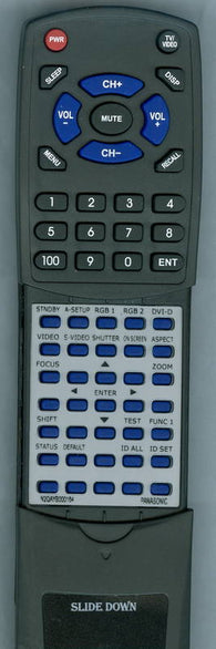 PANASONIC PTDW6300U Replacement Remote