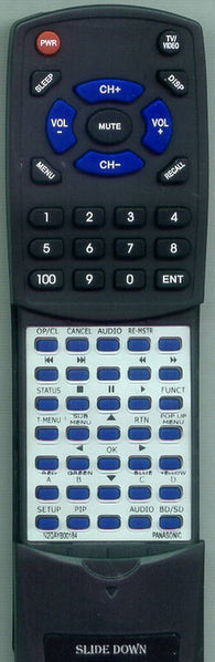 PANASONIC DMPBD55K Replacement Remote