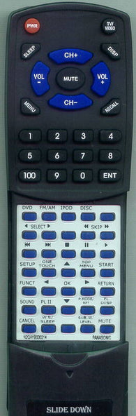 PANASONIC SCPT760 Replacement Remote