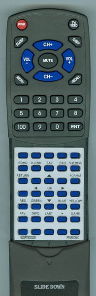 PANASONIC TH46PZ800U Replacement Remote