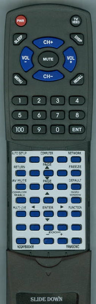 PANASONIC RTN2QAYB000436 Replacement Remote