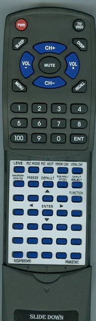 PANASONIC RTN2QAYB000450 Replacement Remote