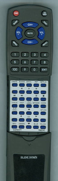 PANASONIC RTN2QAYB000575 Replacement Remote