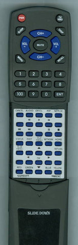 PANASONIC RTN2QAYB000575 Replacement Remote