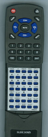PANASONIC N2QAYB000629 Replacement Remote