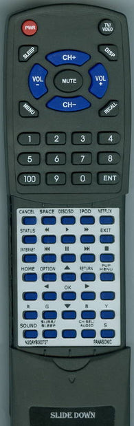 PANASONIC N2QAYB000727 Replacement Remote