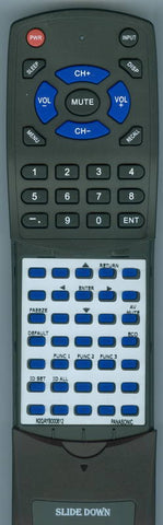 PANASONIC RTN2QAYB000812 Replacement Remote