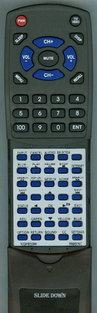 PANASONIC N2QAYB000966 Replacement Remote