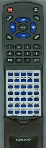 PANASONIC RTN2QAYB000966 Replacement Remote