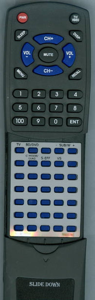 PANASONIC RTN2QAYC000027 Replacement Remote