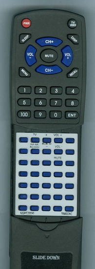 PANASONIC RTN2QAYC000043 Replacement Remote