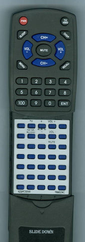 PANASONIC RTN2QAYC000043 Replacement Remote