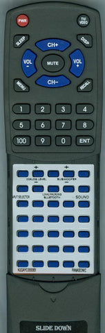 PANASONIC RTN2QAYC000083 Replacement Remote
