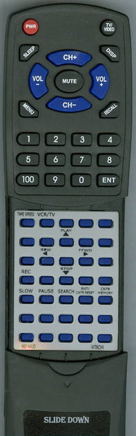 HITACHI VTFX665A Replacement Remote