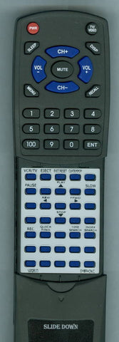SYMPHONIC VR60WF Replacement Remote