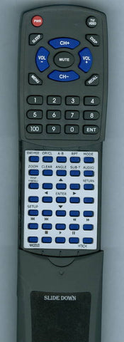 HITACHI DVP323U Replacement Remote