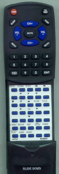 MAGNAVOX RTNA473UD Replacement Remote