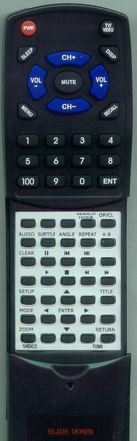 FUNAI NA604 Replacement Remote