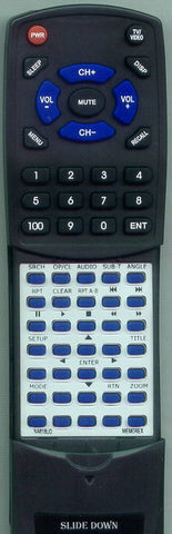 MEMOREX DVD2000CFULLFUNCT Replacement Remote