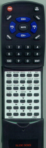 HITACHI RTNA839UD Replacement Remote