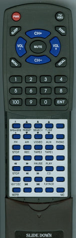 NAD NAD-705 Replacement Remote