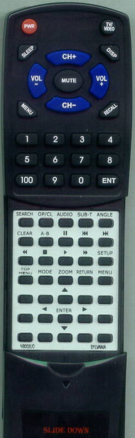 MAGNAVOX RTNB002UD Replacement Remote