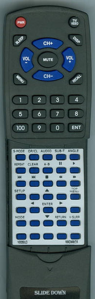 MAGNAVOX RTNB069UD Replacement Remote