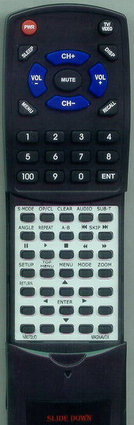 MAGNAVOX RTNB070UD Replacement Remote