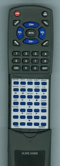 MAGNAVOX RTNB098UD Replacement Remote
