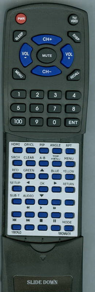 MAGNAVOX RTNB826UD Replacement Remote
